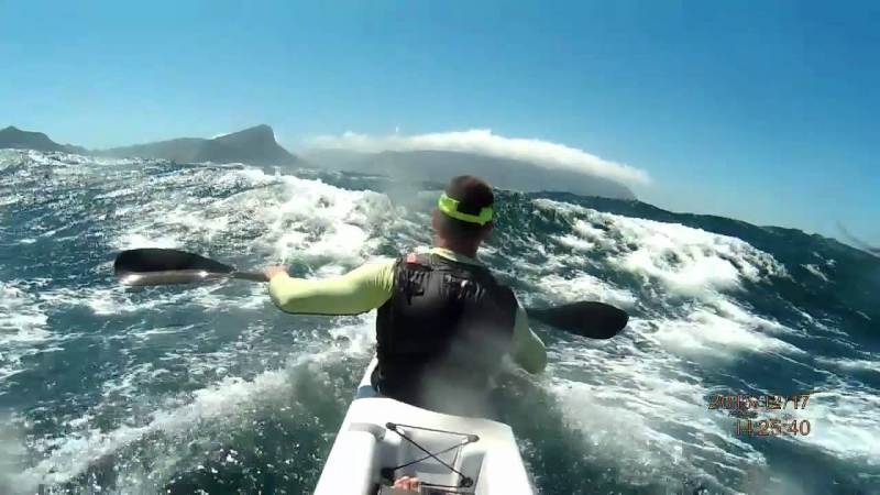 Incredible Surfski Downwind - Millers Run Dec 2013