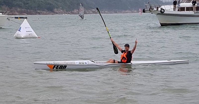 Cory Hill wins his second ICF World Ocean Racing Championship in Hong Kong on 19 Nov, 2017