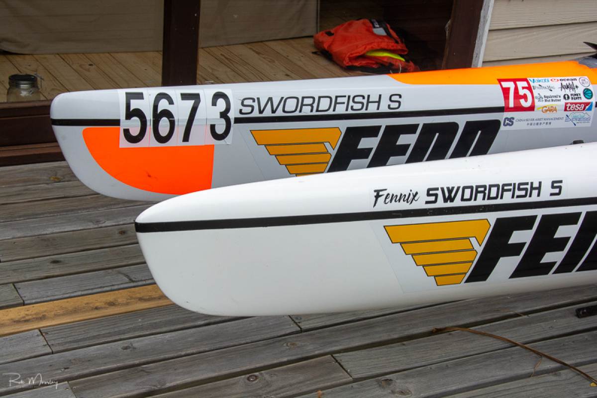 The old and the new Fenn Kayaks Swordfish S