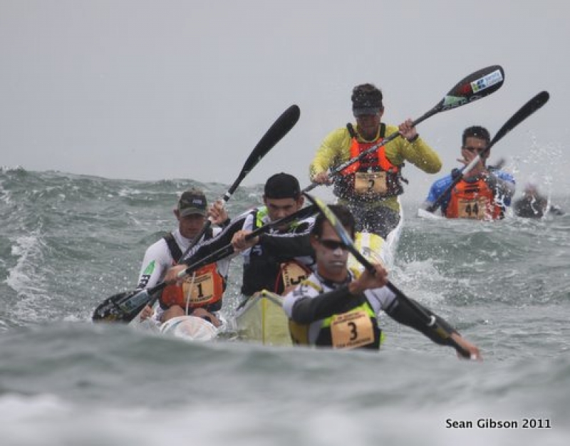 Brilliant shot of the 2011 US Surfski Champs by Sean Gibson