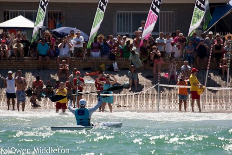 Hank McGregor wins the inaugural Cape Town Downwind Race